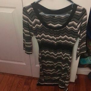 AGB Dress, light sweater material, barely wore it.